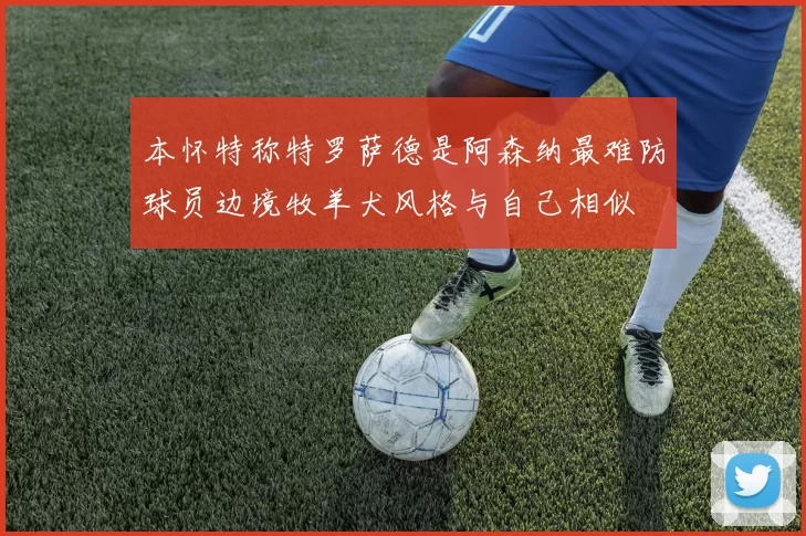本怀特称特罗萨德是阿森纳最难防球员边境牧羊犬风格与自己相似